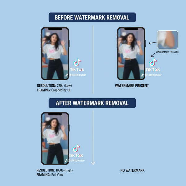 Get Rid of TikTok Watermark for Clean, High-Quality Videos