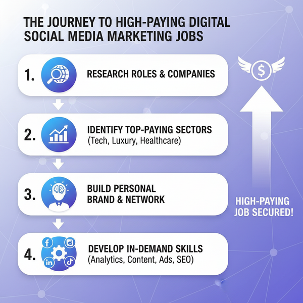 How to Get High-Paying Digital Social Media Marketing Jobs