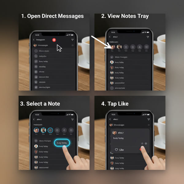 How to Like a Note on Instagram Step-by-Step Guide