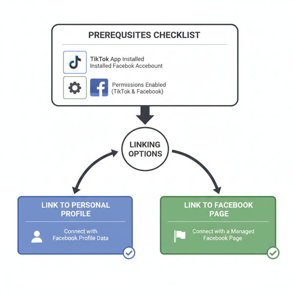 Link TikTok to Facebook for More Views and Engagement