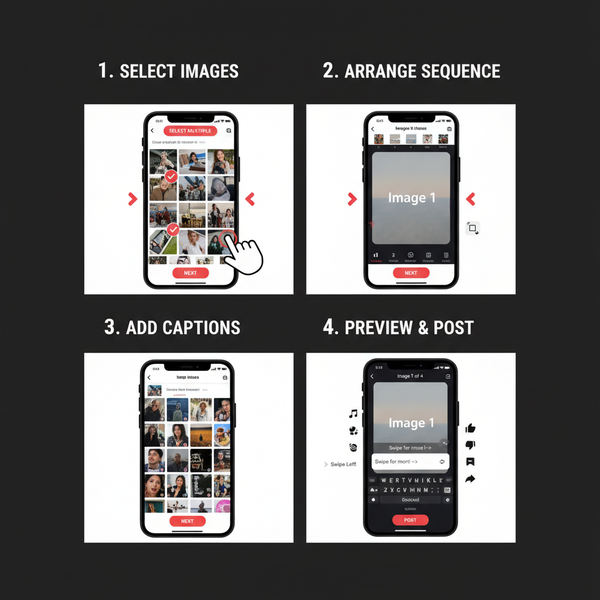 How to Make a Carousel Post on TikTok Step by Step