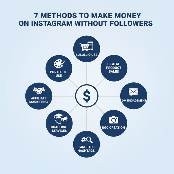 Ways to Make Money on Instagram Without Followers