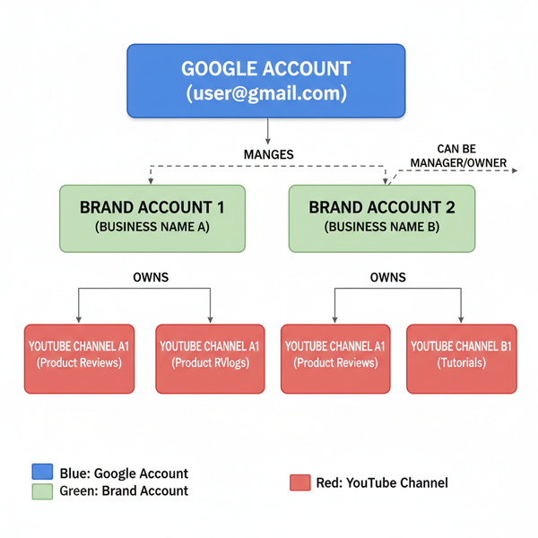 Create Multiple YouTube Channels with One Email Address