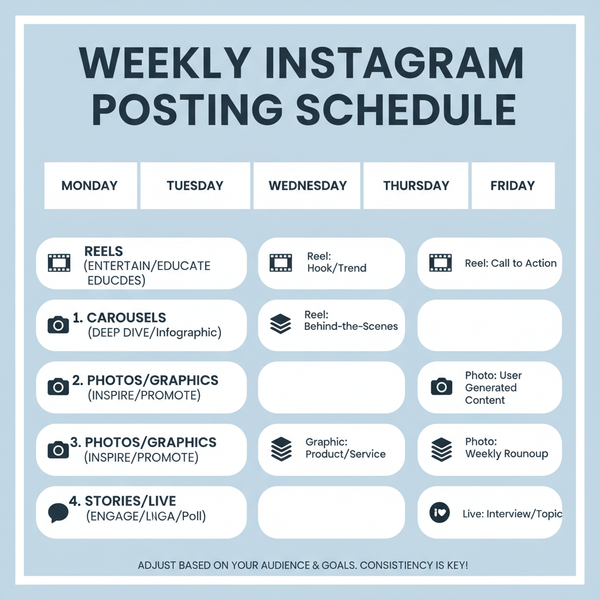 Post 4-5 Times a Week on Instagram for Faster Growth