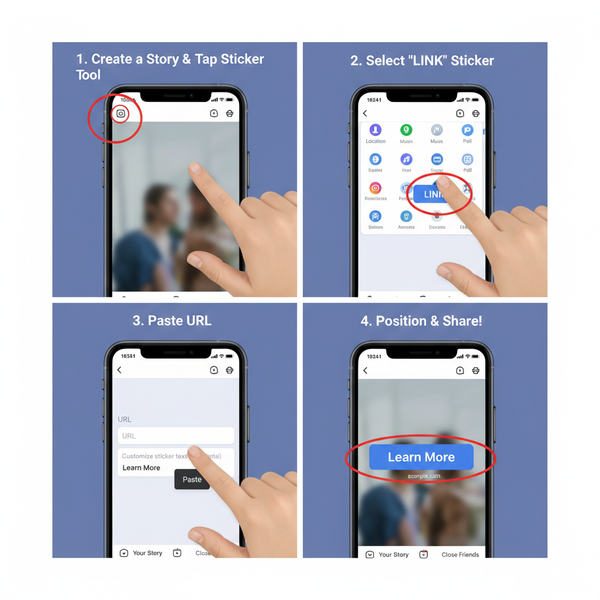 How to Post a Link on Instagram Bio, Stories, and DMs