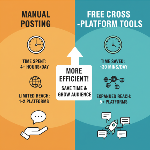 Post on Multiple Platforms at Once for Free