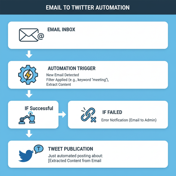 Post to Twitter Using Email and Automation Tools