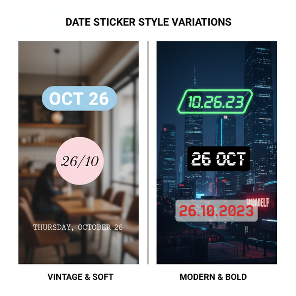 How to Put Date on Instagram Story Using Date Sticker
