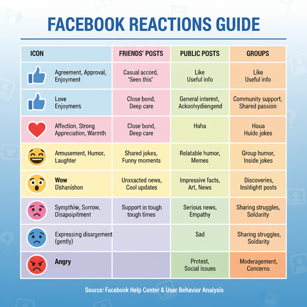 How to React on a Facebook Post Effectively