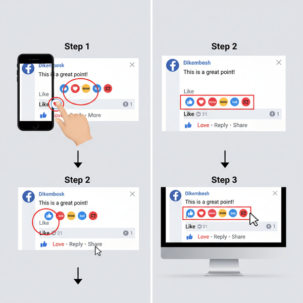 How to React to a Comment on Facebook Effectively