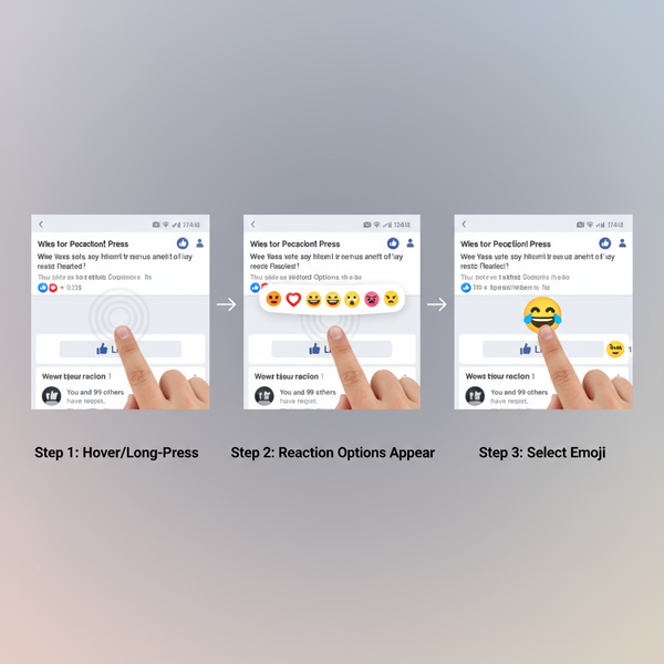 How to React to a Facebook Post the Right Way