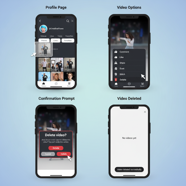 How to Remove a TikTok Video on Mobile or Make It Private
