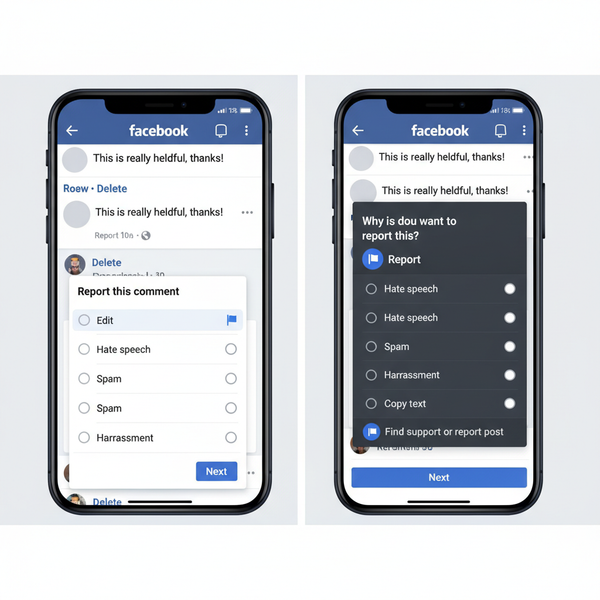 Step-by-Step Guide to Report a Comment on Facebook