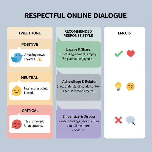 How to Respond to a Tweet with Impact and Respect