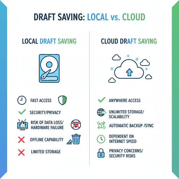 Save Drafts Efficiently for Maximum Productivity