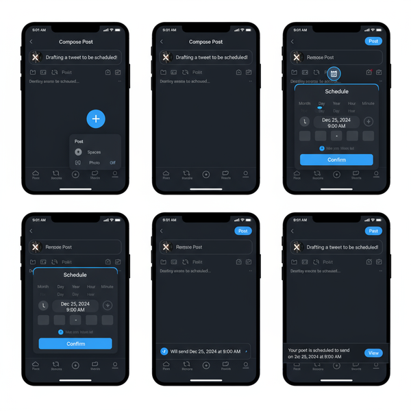 How to Schedule a Tweet for Better Engagement on X