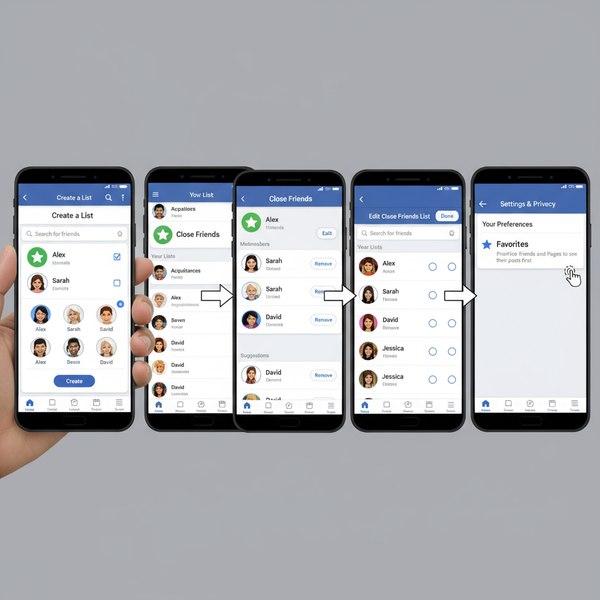 See and Manage Top Friends on Facebook Effectively