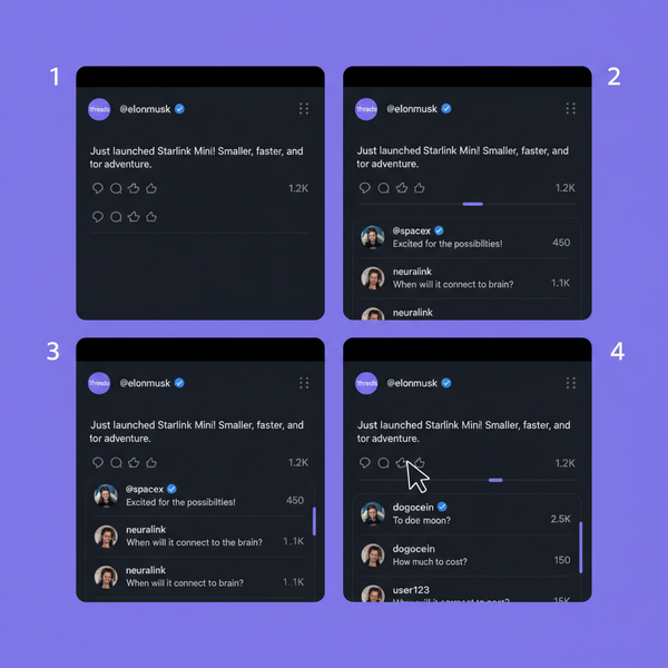 how to see comments on threads on instagram