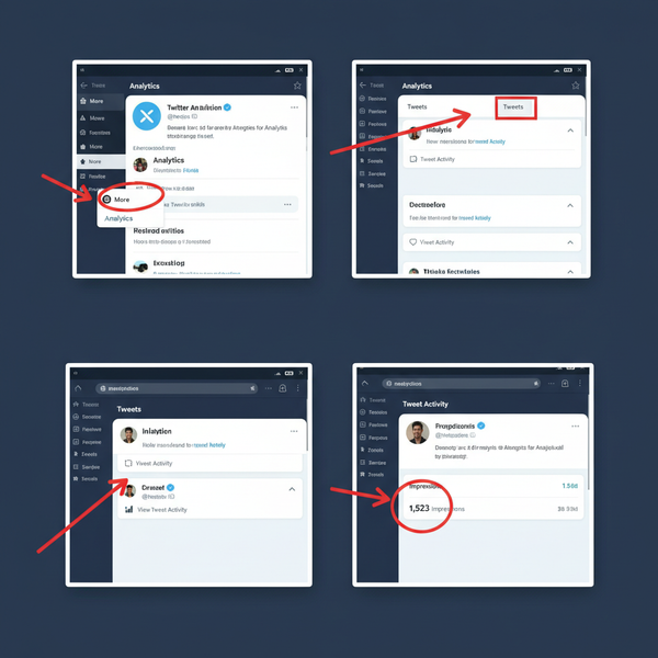 How to See Impressions on Twitter Using Analytics