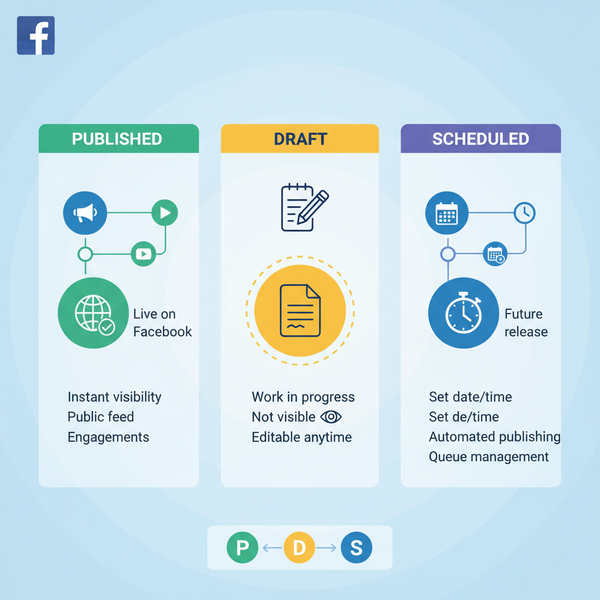 View Scheduled Posts on Facebook Across Devices and Tools