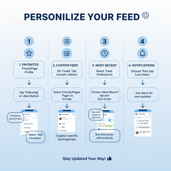 How to Get the Latest Posts on Facebook Feed