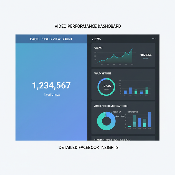 How to Check Video Views and Insights on Facebook