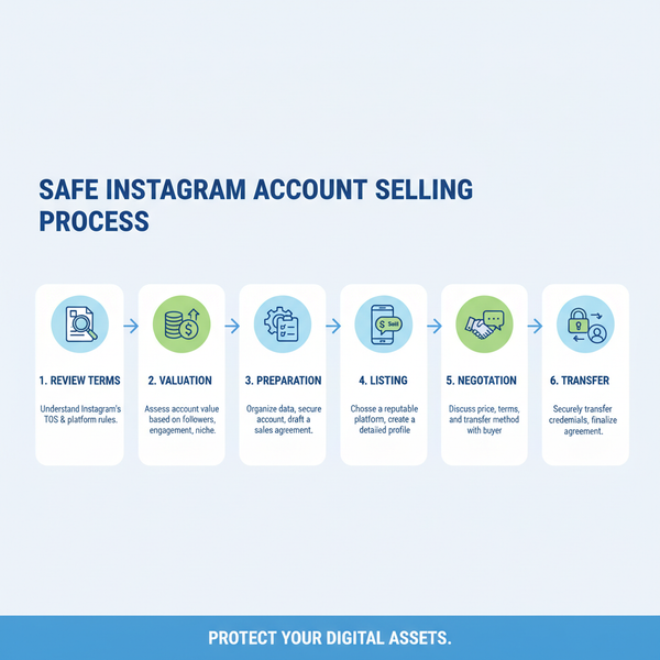 How to Sell an Instagram Account Safely for Maximum Profit