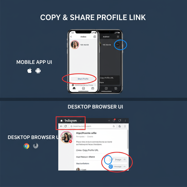 How to Send an Instagram Link from Mobile or Desktop