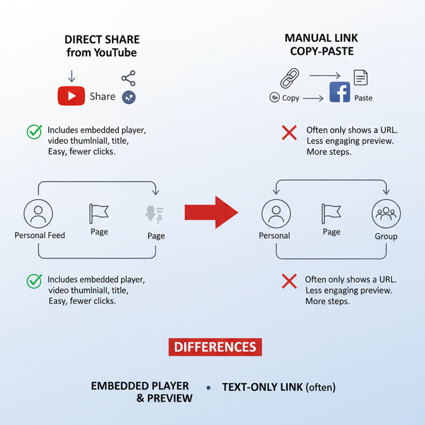 How Can I Share a YouTube Video to Facebook Step by Step