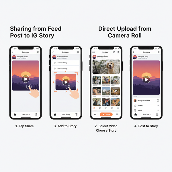 How to Share Video to IG Story Step by Step