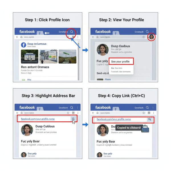 How to Share Your Facebook Profile Link on Any Device