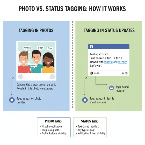 Tagging Someone in a Facebook Post Step-by-Step Guide