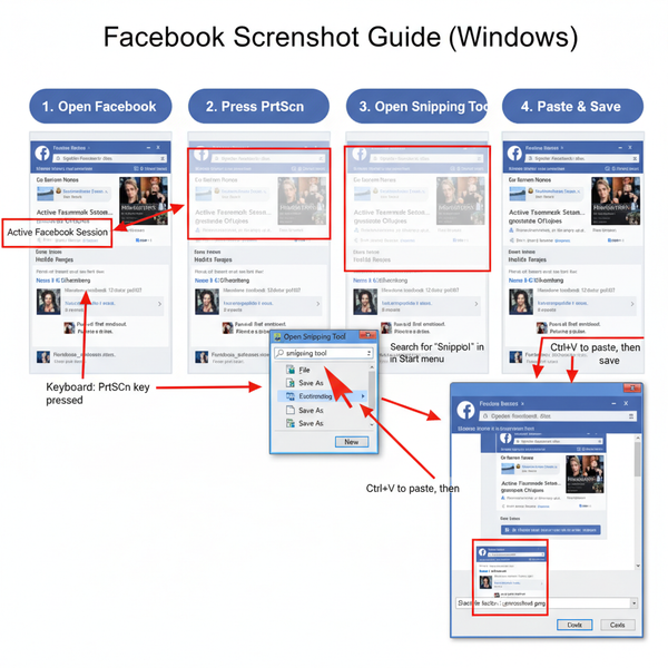 How to Take a Screenshot in Facebook on Any Device