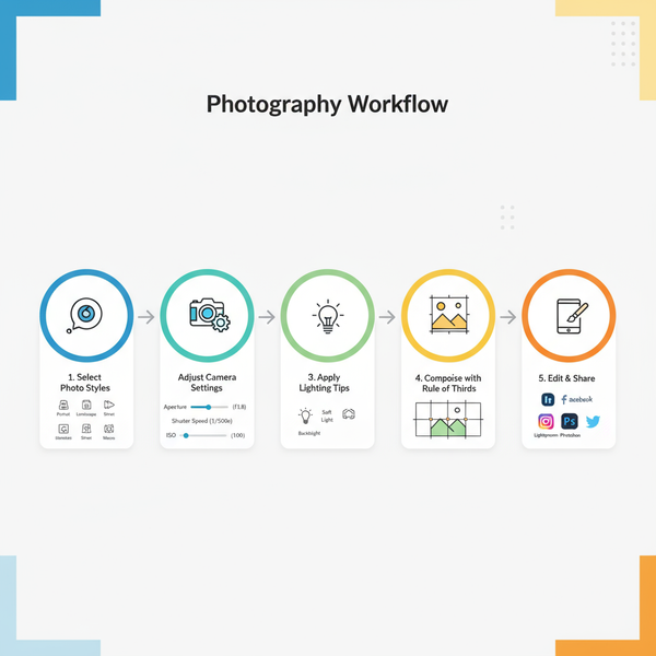 Tips for Taking and Sharing Better Social Networking Picture