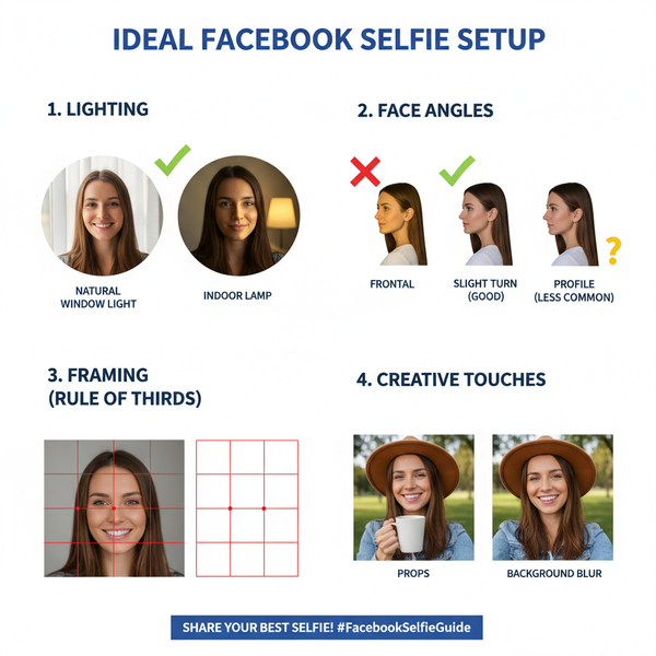 How to Take Better Facebook Selfies for More Likes