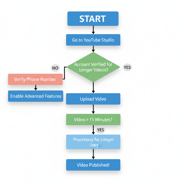 How to Upload a YouTube Video Over 15 Minutes in Length