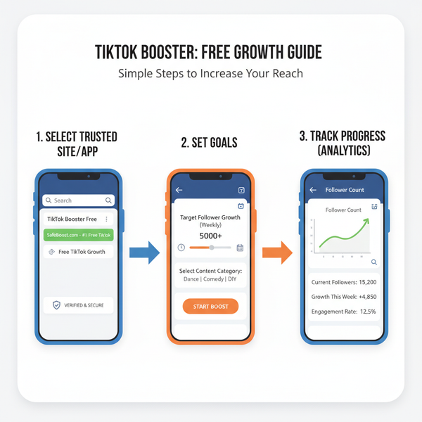 How to Use TikTok Booster Free Tools to Grow Followers
