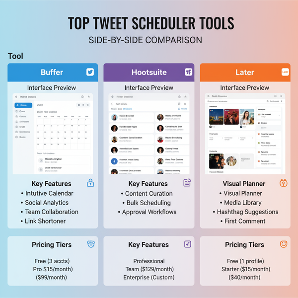 Understanding What a Tweet Scheduler Is and Why It Matters — how to use a tweet scheduler to boost your twitter growth