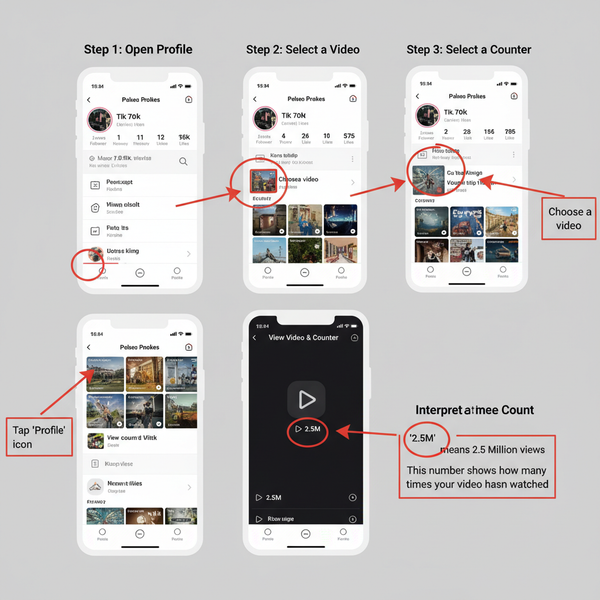 TikTok View Counter Guide for Tracking and Boosting Views