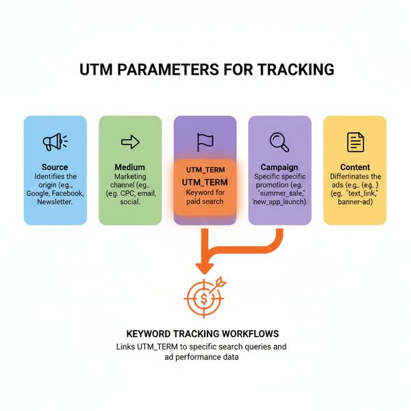 Using the UTM Term Parameter to Track Keywords in Campaigns