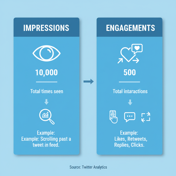 How to View Impressions on Twitter Analytics