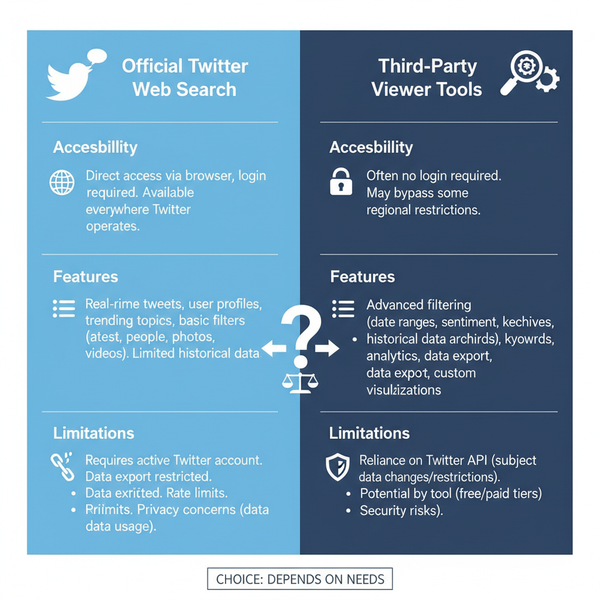 View Tweets Without Twitter Account or App