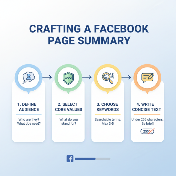 Writing a Short Summary for a Facebook Page