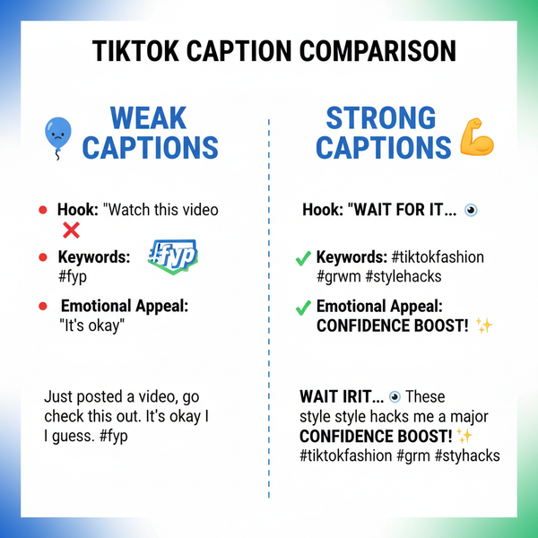 Writing Engaging Captions for TikTok Videos