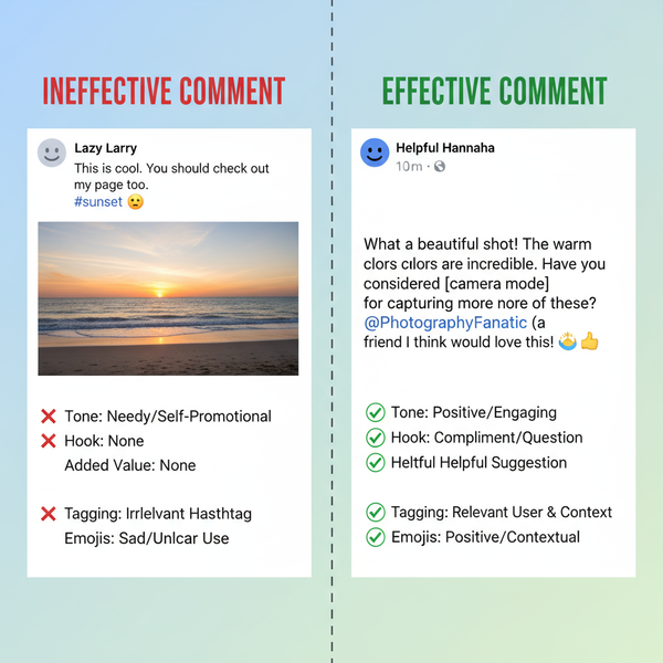 Writing Engaging FB Cmt to Increase Post Interaction