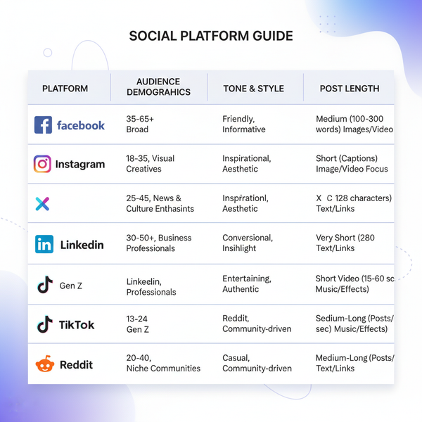 Writing Engaging Social Media Posts and Comments