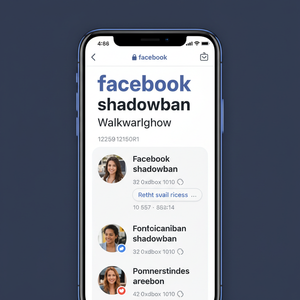 How to Identify and Fix a Shadow Ban on Facebook