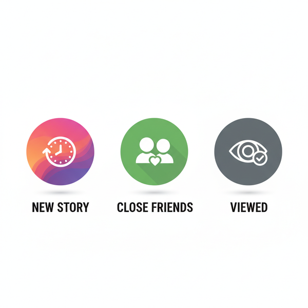 IG Story Circle Colors and Their Meanings on Instagram
