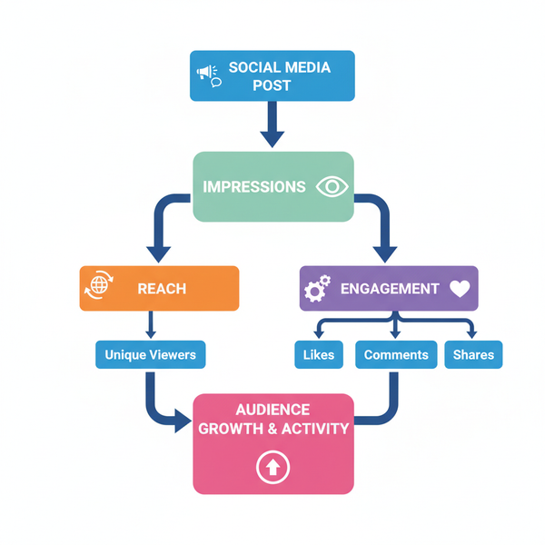 Impressions Definition in Social Media and Their Impact on R