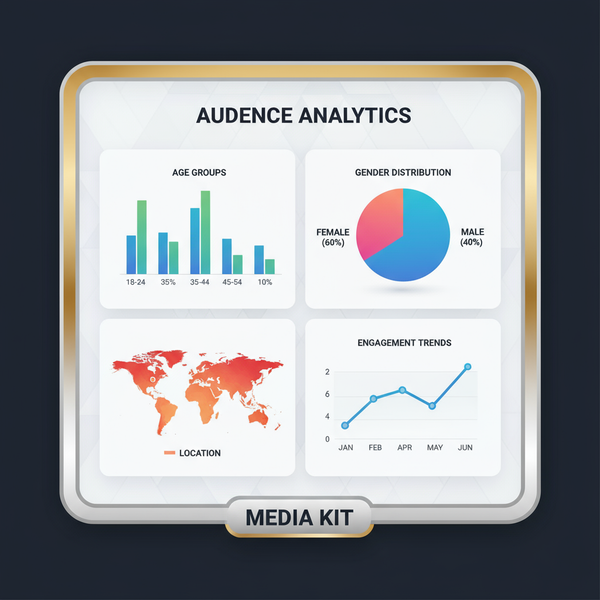 Influencer Media Kit Examples and Creation Tips